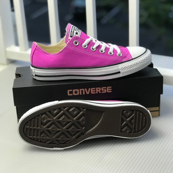 Converse  Ctas Low Top Canvas Hyper Magenta Women - Picture 4 of 6